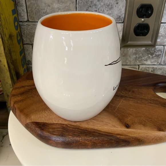 Rae Dunn Home Is Where You Hang Your Hat Thanksgiving Fall Coffee Mug - Picture 3 of 5